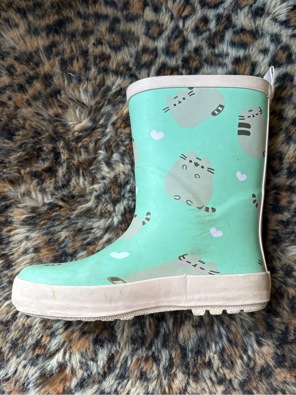 Pusheen the Cat Rain Boots kids size 13